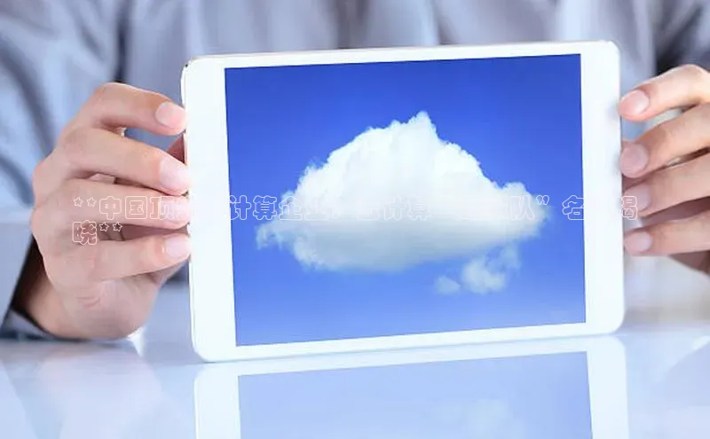 28圈平台链接观星盘**中国顶尖云计算企业：云计算“国家队”名单揭
晓**