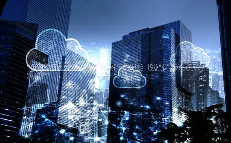 加拿大NG28娱乐软件同程**优化云计算党支部建设的实践：以某单位党支部
为例**