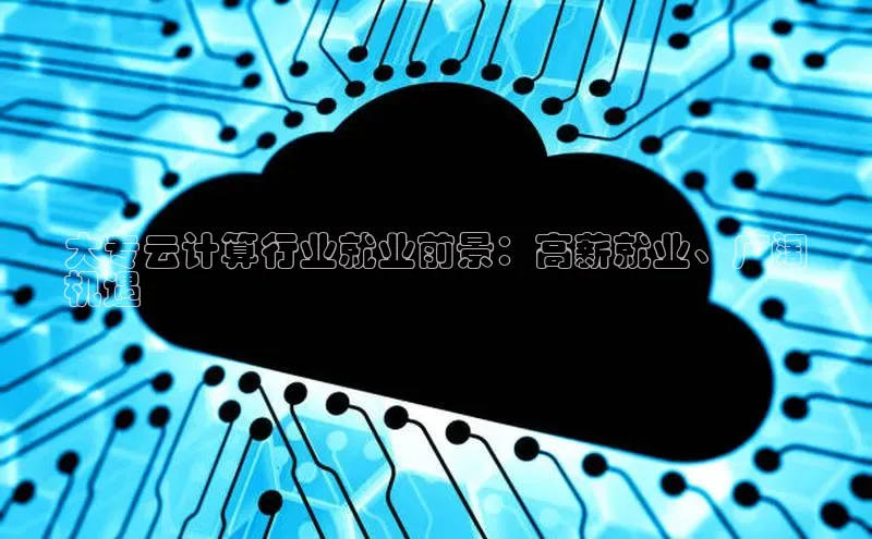 加拿大NG28娱乐软件同程大专云计算行业就业前景：高薪就业、广阔
机遇